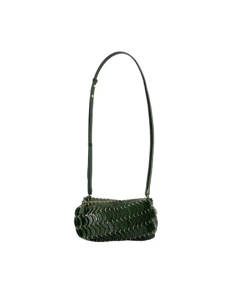 Paco Rabanne Hobo Bags Crossbody - Metal - Green grün Grün