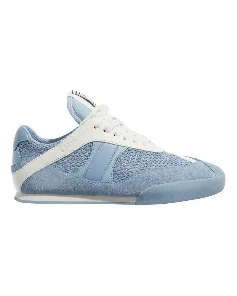 Chloé Low-Top Sneaker Kick Lace Up Sneaker blau Blau