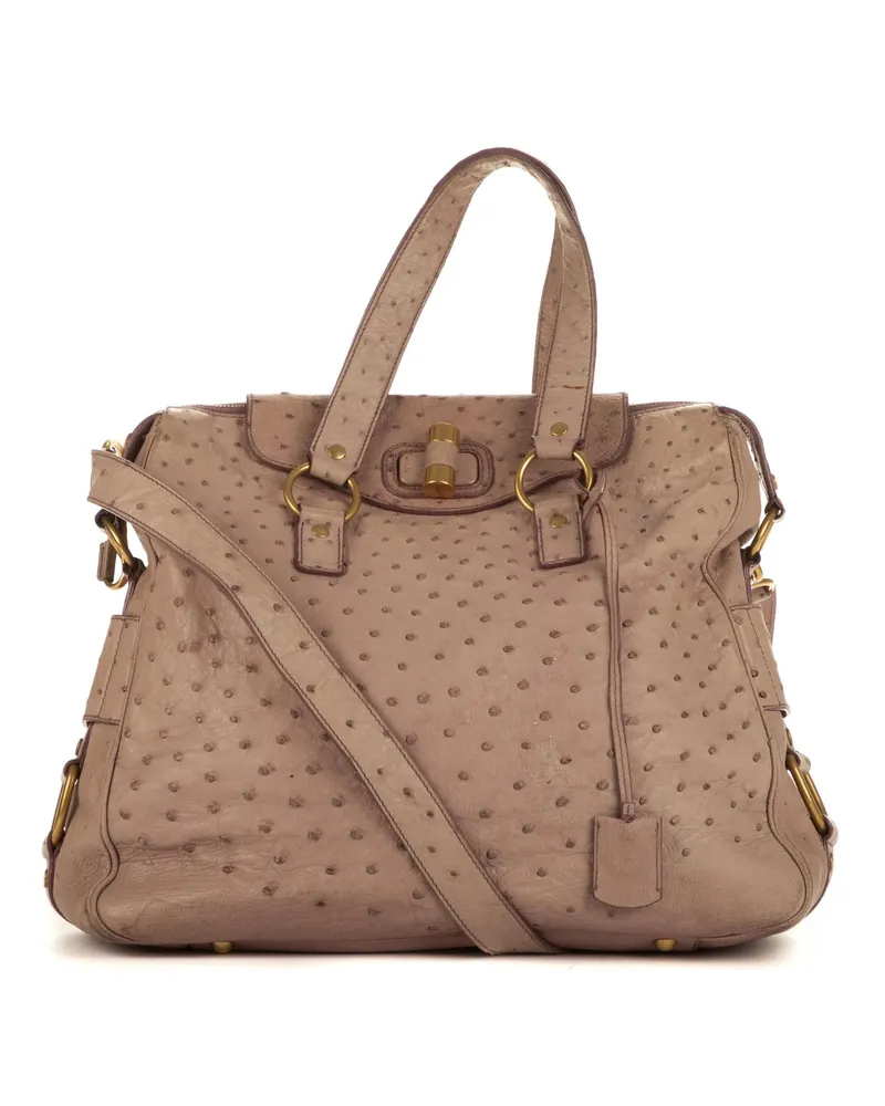 Saint Laurent Crossbody Bags Sac Rive Gauch rosa Gold