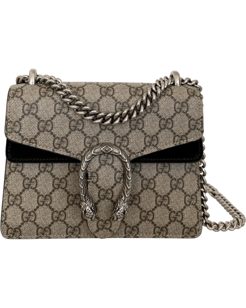 Gucci Hobo Bags  Dionysus Small Shoulder Bag GG Supreme Beige beige Beige