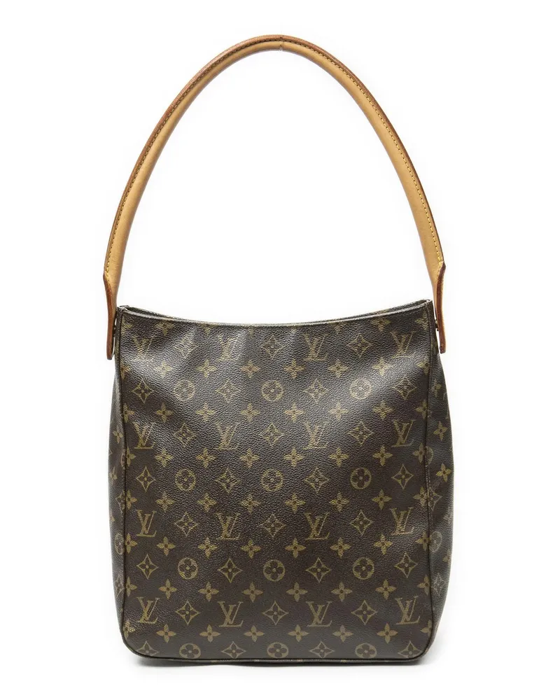 Louis Vuitton Crossbody Bags Looping GM braun Braun