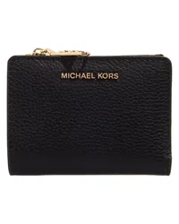 Michael Kors Portemonnaie Empire Medium Snap Coin Billfold Schwarz