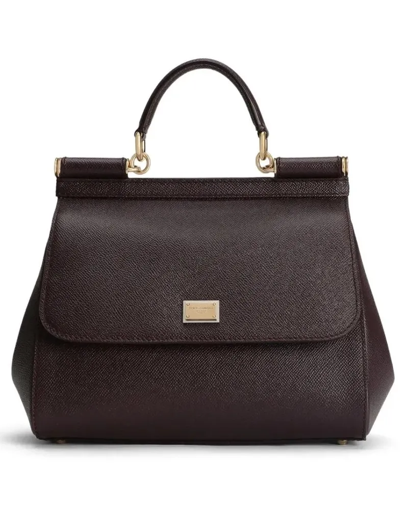 Dolce & Gabbana Hobo Bags "Sicily" Large Hand Bag schwarz Schwarz
