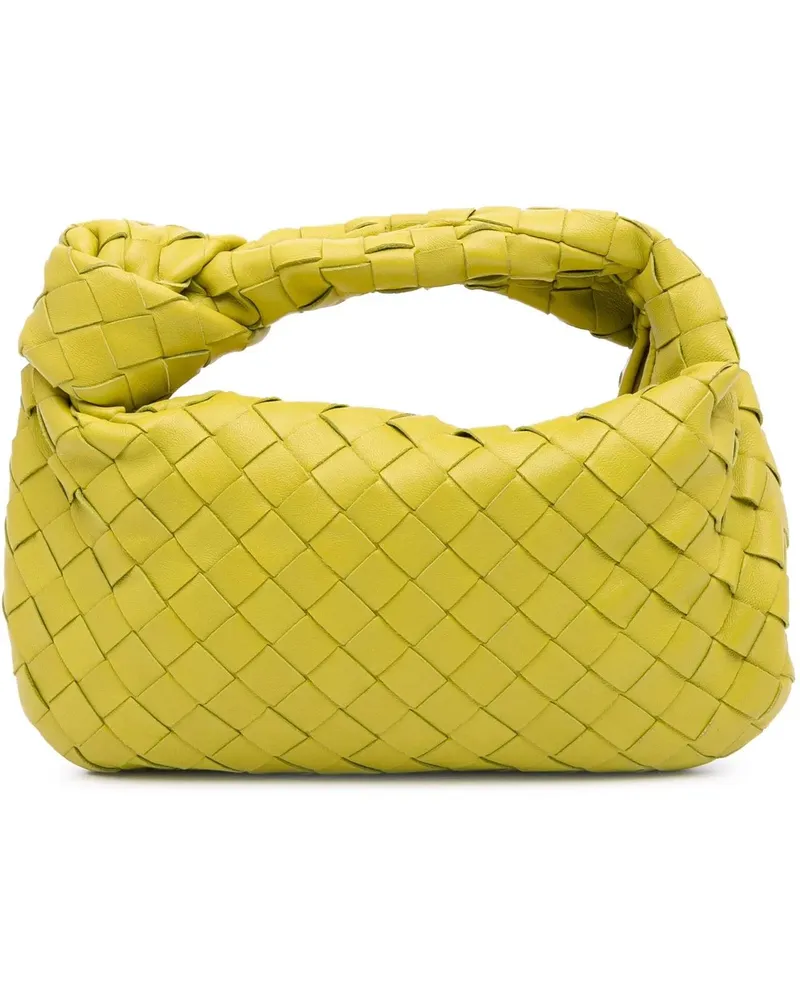 Bottega Veneta Hobo Bags Mini Nappa Intrecciato Jodie gelb Gelb