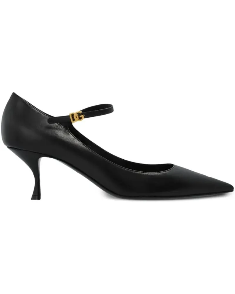 Dolce & Gabbana Hohe Schuhe Pointed Toe Half-Heel Pumps schwarz Schwarz