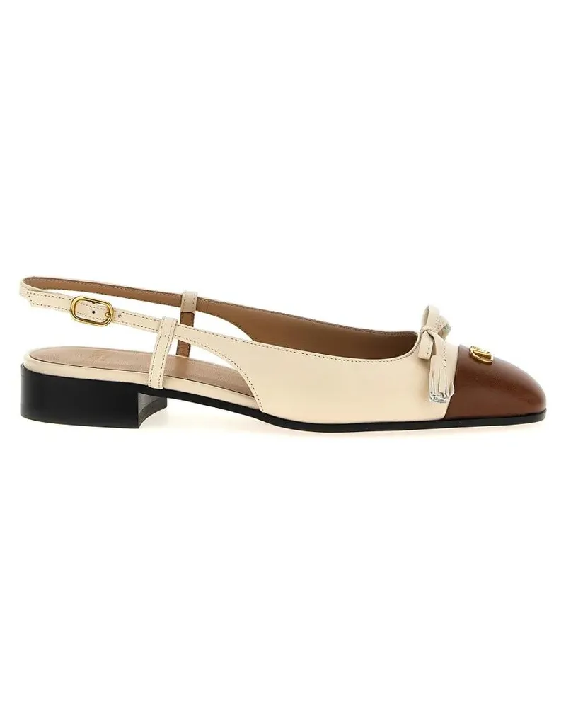 Valentino Garavani Hohe Schuhe 'Valet Du Roi' Slingback beige Beige