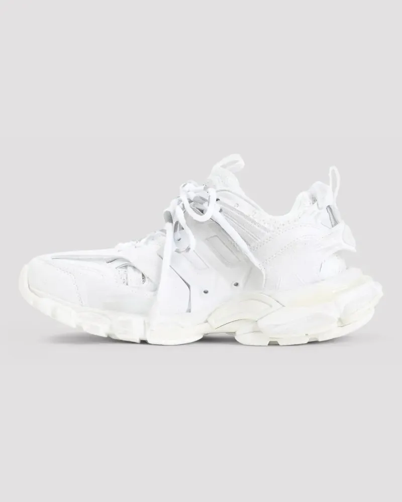 Balenciaga Low-Top Sneaker Track White And Black Polyurethane Sneakers weiß Weiß