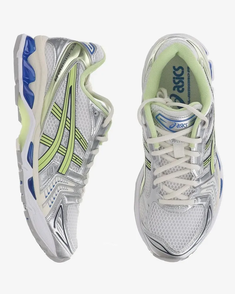 Asics Low-Top Sneaker Breathable Mesh Panel Sneakers With Gel Technology weiß Weiß