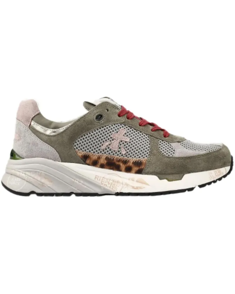 Premiata Low-Top Sneaker Sneakers Military grün Grün