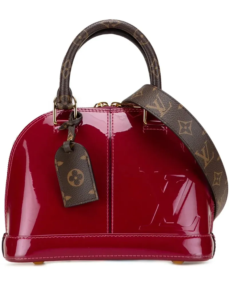 Louis Vuitton Hobo Bags Vernis Miroir Alma BB orange Orange