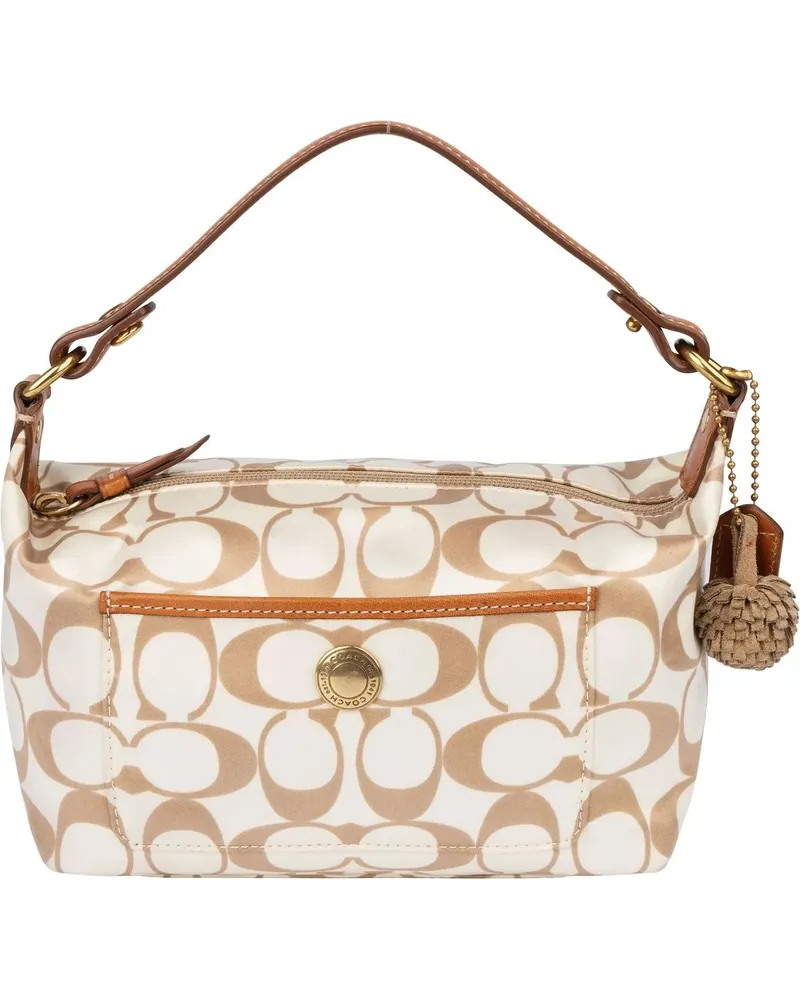 Coach Crossbody Bags  Monogram Mini Handbag weiß Weiß