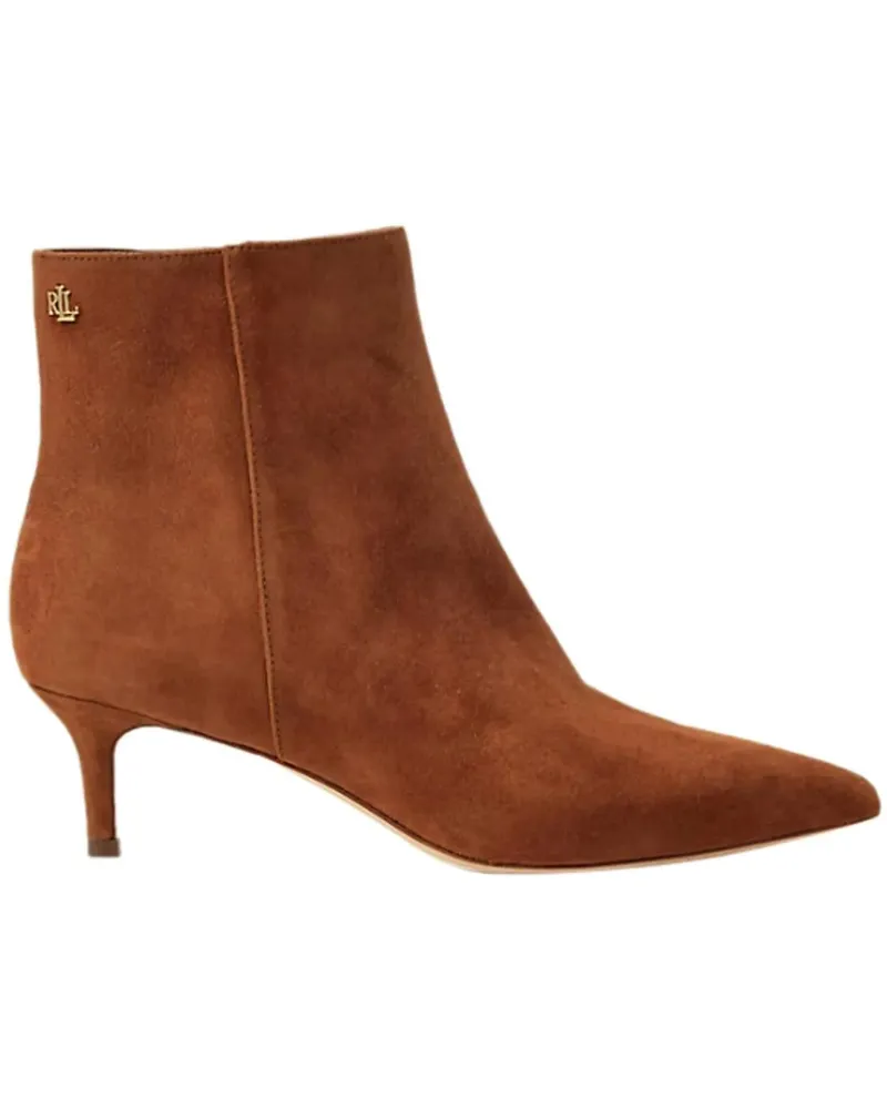 Ralph Lauren Stiefel Boots Leather Brown braun Braun