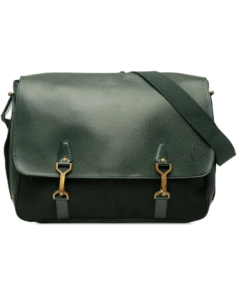 Louis Vuitton Hobo Bags Taiga Dersou grün Grün