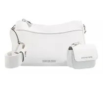 Crossbody Bags Md Tz Pch Xbody W Strap creme