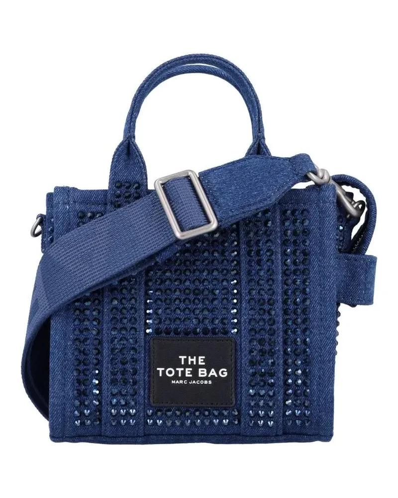Marc Jacobs Shopper & Totes The Crystal Denim Crossbody Tote Bag blau Blau