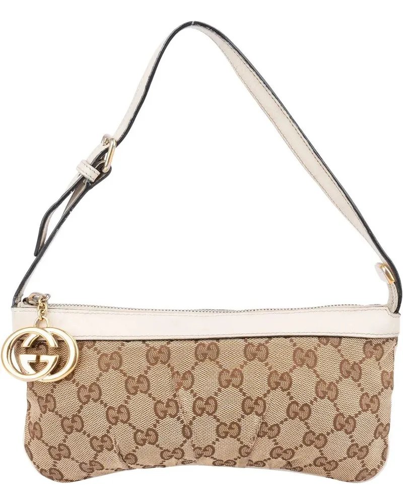 Gucci Crossbody Bags  GG Monogram Handbag braun Braun