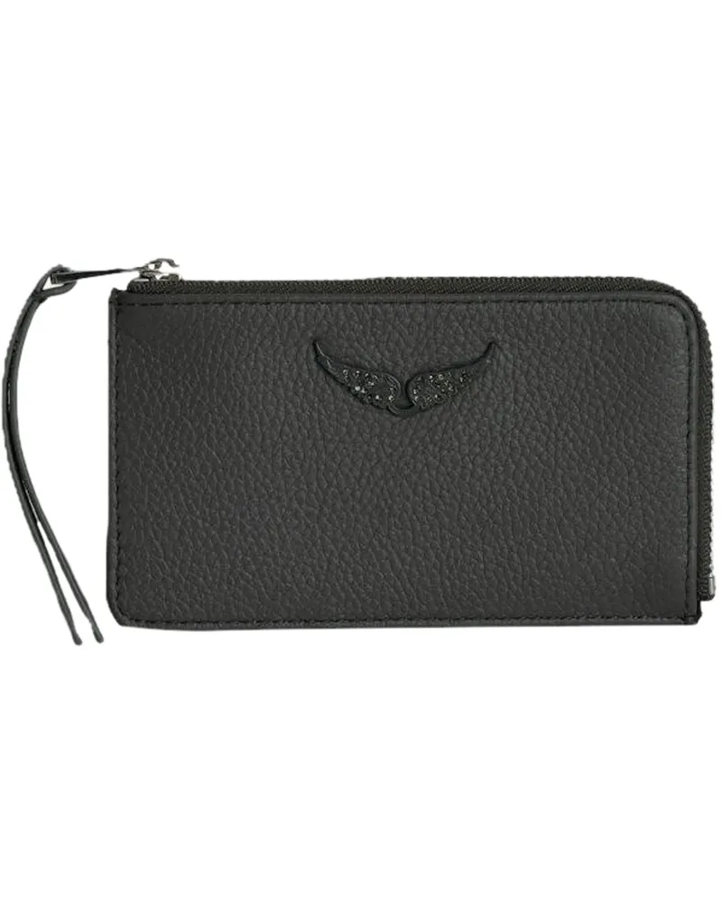 Zadig & Voltaire Portemonnaie Wallets Road Silver silberfarben Silber