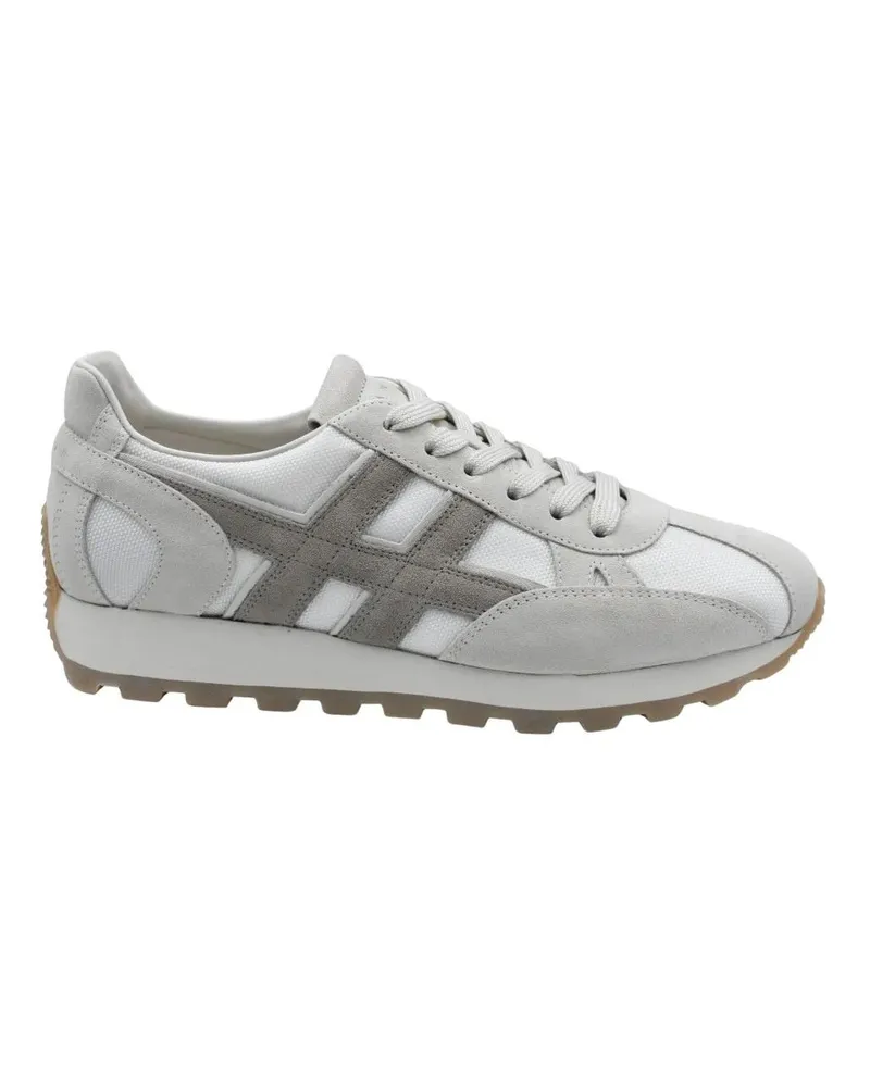Hogan Low-Top Sneaker White Lace-Up Sneakers weiß Weiß