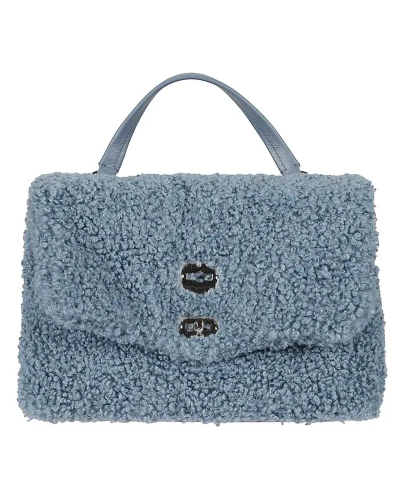 Zanellato Crossbody Bags Leather Bag Postina Dolly S blau Blau
