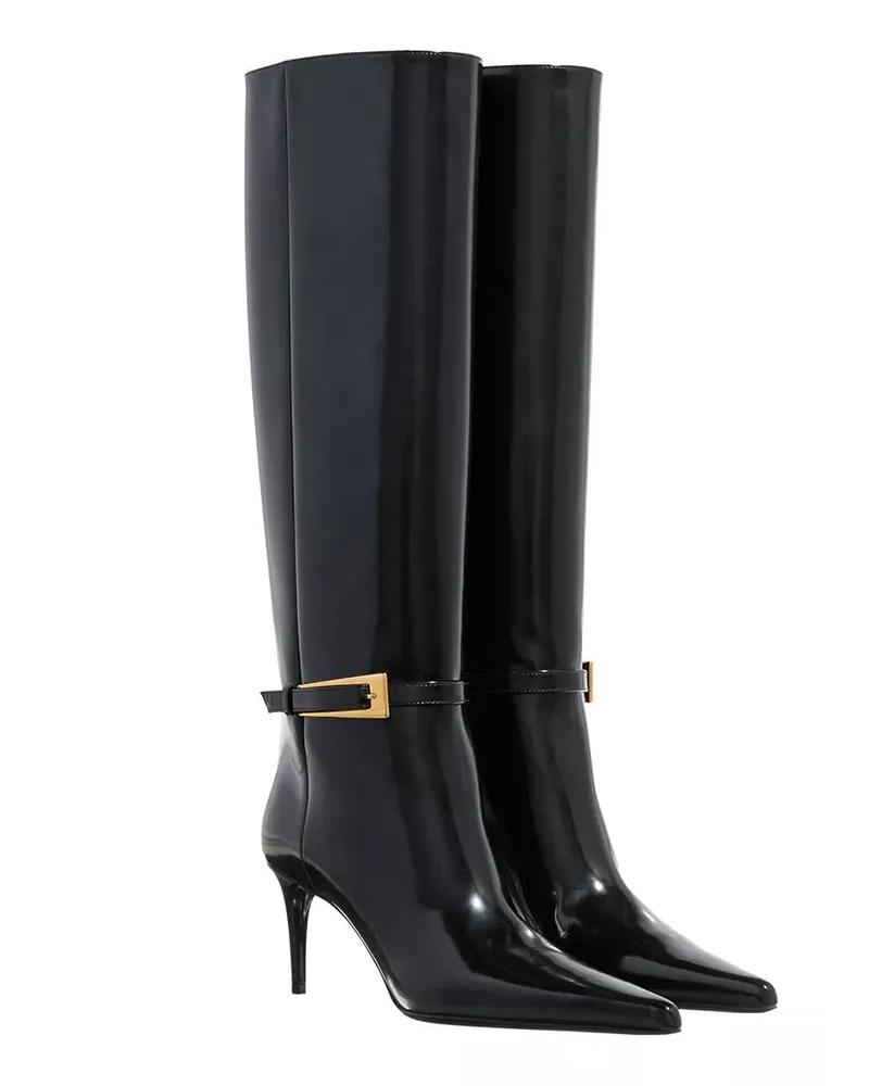 Saint Laurent Boots & Stiefeletten Lee Boots Schwarz