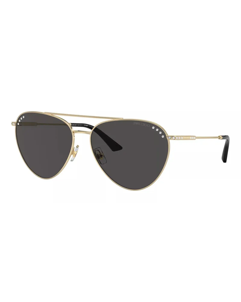 Jimmy Choo Sonnenbrille  black Schwarz