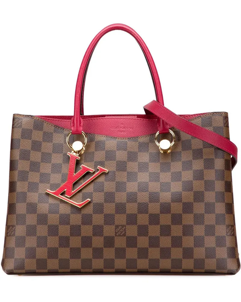 Louis Vuitton Hobo Bags Damier Ebene Riverside braun Braun