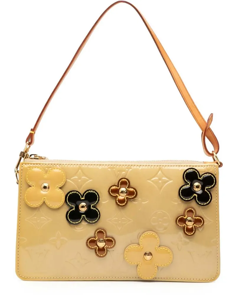 Louis Vuitton Hobo Bags Monogram Vernis Fleurs Lexington Pochette braun Braun