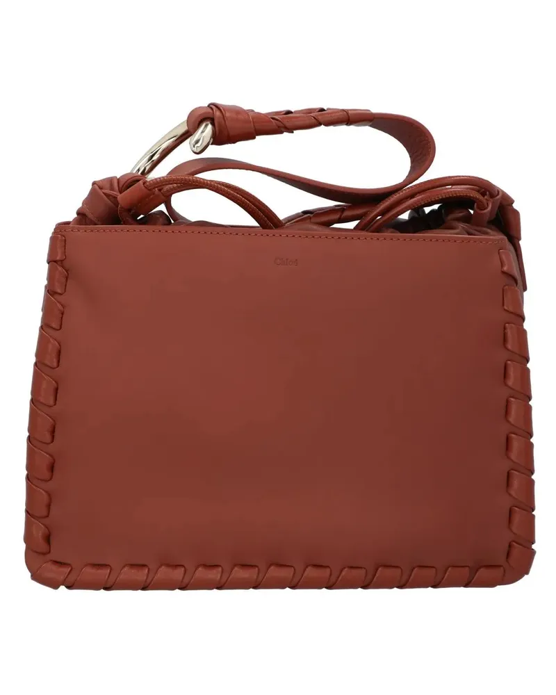 Chloé Hobo Bags Mate Multi-Gusset Shoulder Bag Brown braun Braun