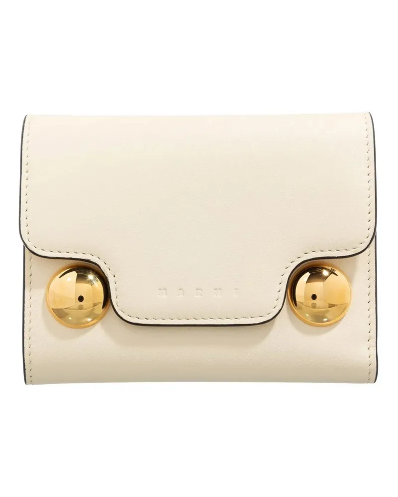 Marni Portemonnaie Trifold creme Creme