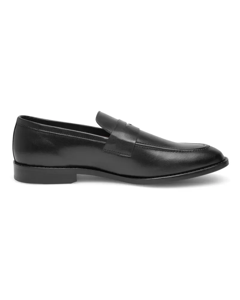 Henry Stevens Slipper & Pantoletten Loafer Wallace PL schwarz Schwarz