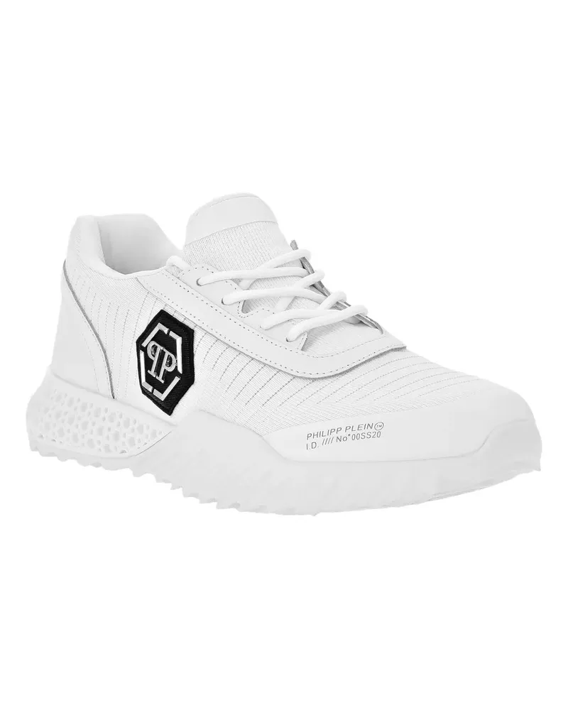 Philipp Plein Low-Top Sneaker Runner Sneaker Hexagon weiß Weiß