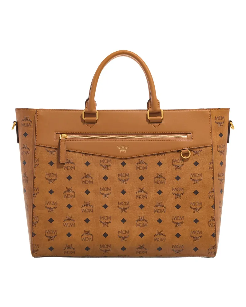 MCM Shopper & Totes Diamond Vi Tote Lrg Co, One Size cognacbraun Cognacbraun