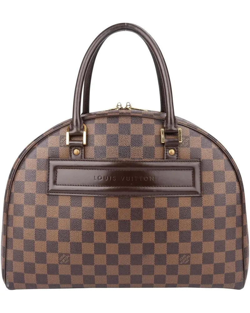 Louis Vuitton Crossbody Bags  Damier Ebene Monogram Nolita Handbag braun Braun