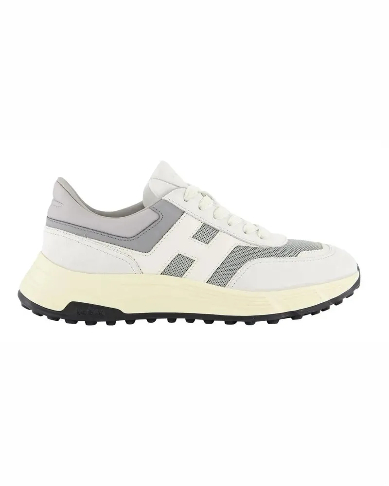 Hogan Low-Top Sneaker Heren Hyperlight Sneaker Wit/Grijs weiß Weiß