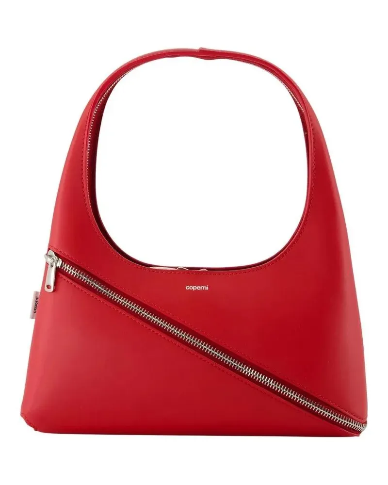 COPERNI Hobo Bags Zip Handbag - Leather - Red rot Rot