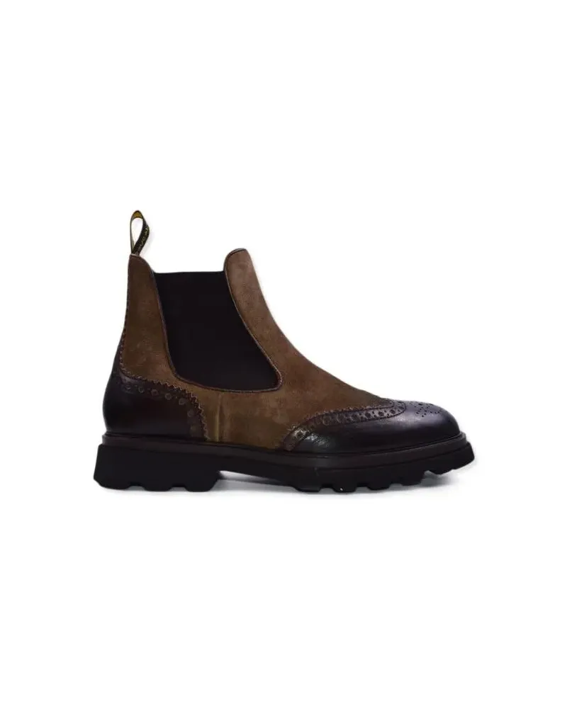 Doucal´s Stiefel Rich Brown Suede  Ankle Boots braun Braun