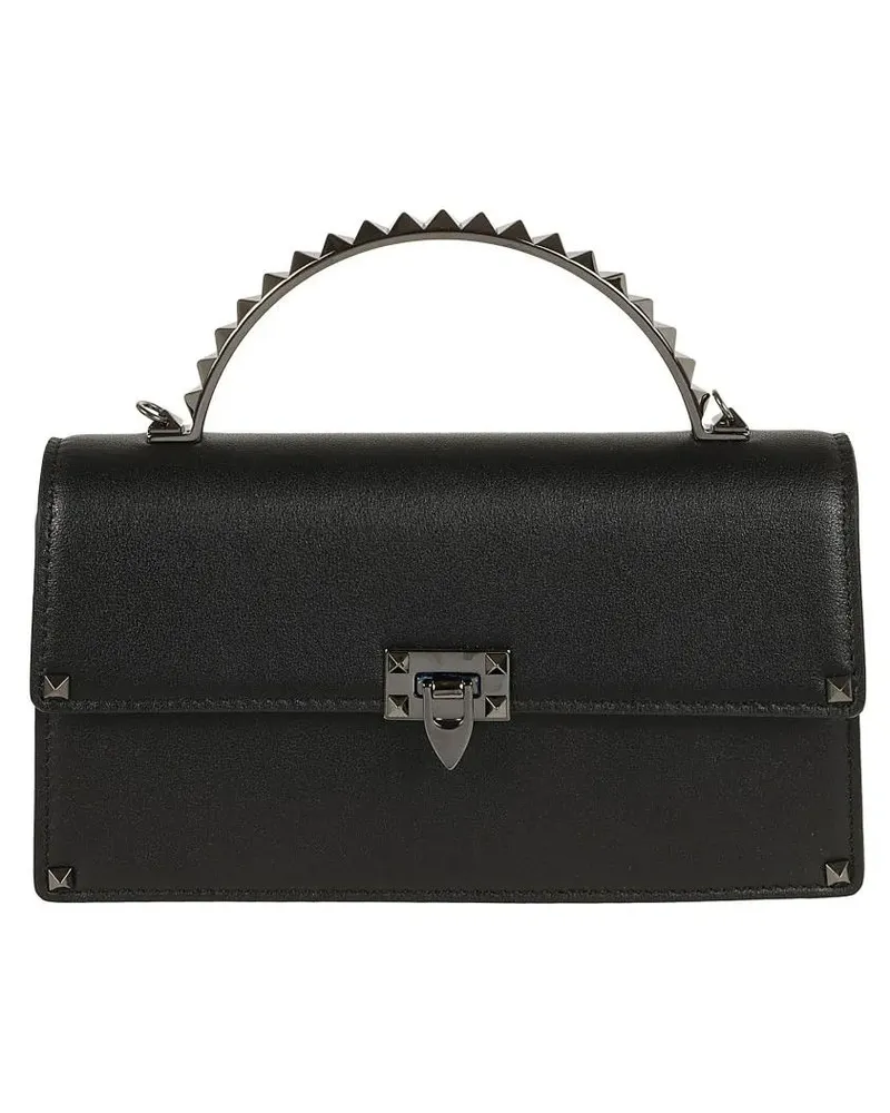 Valentino Garavani Crossbody Bags Rockstud Mini Bag schwarz Schwarz