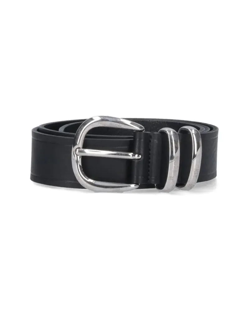 Sunflower Gürtel "Tip End" Belt Black schwarz Schwarz