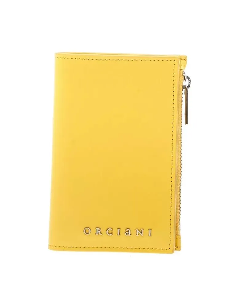Orciani Portemonnaie Yellow Lemon Cardholder gelb Gelb