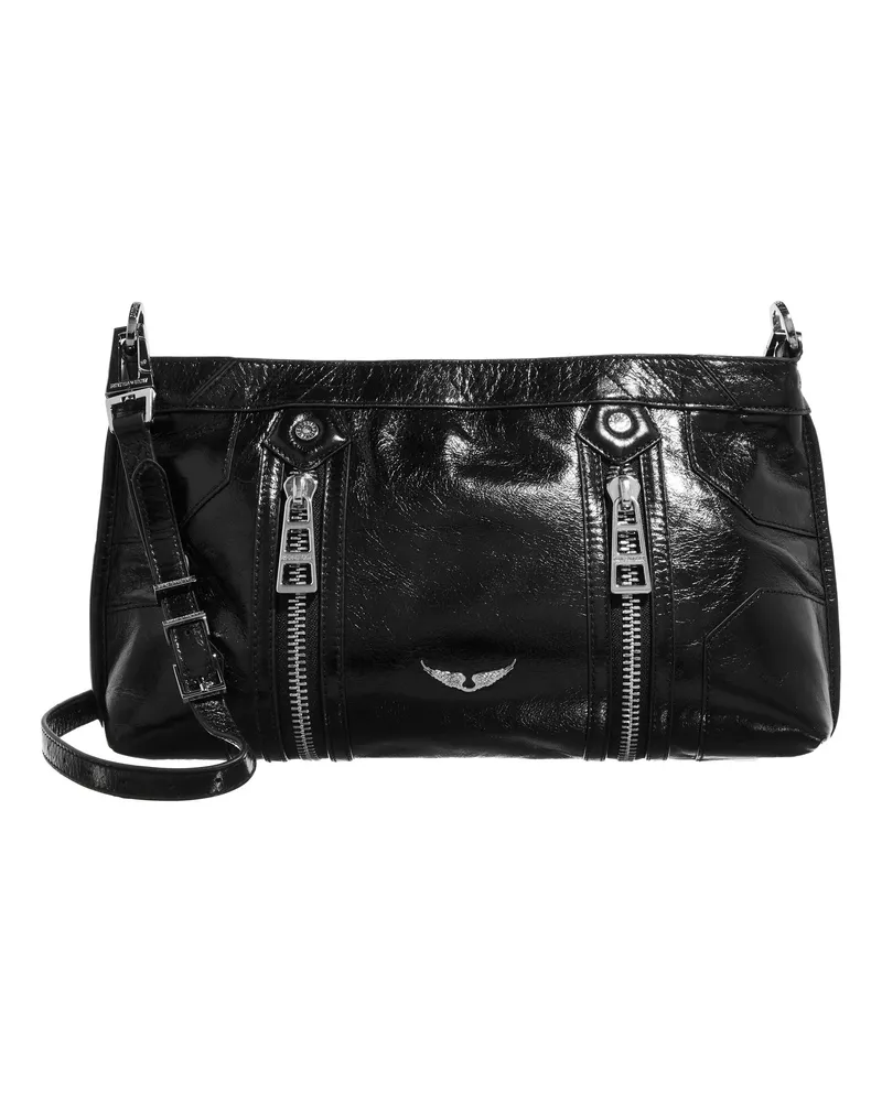 Zadig & Voltaire Crossbody Bags Sunny Moody Vintage Patent schwarz Schwarz