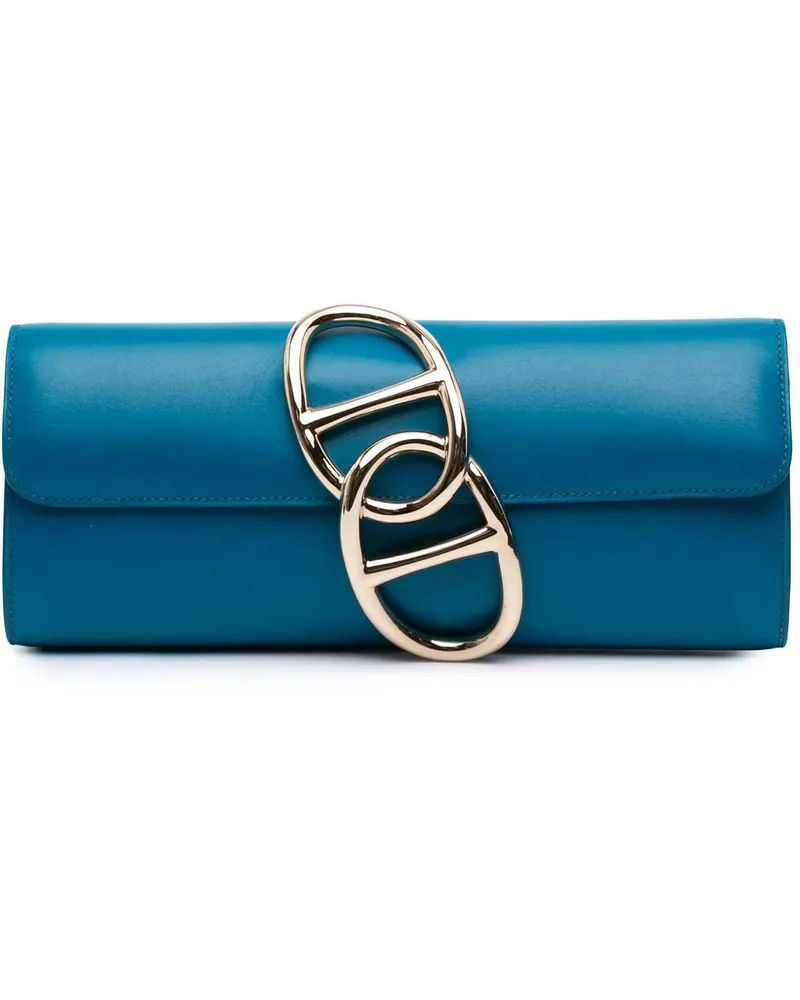 Hermès Clutches Tadelakt Egee Clutch blau Blau