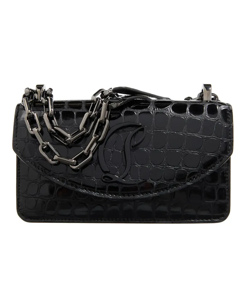 Christian Louboutin Crossbody Bags Loubi54 Envelope Bag schwarz Schwarz