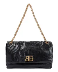 Balenciaga Shopper Monaco Chain Bag Schwarz