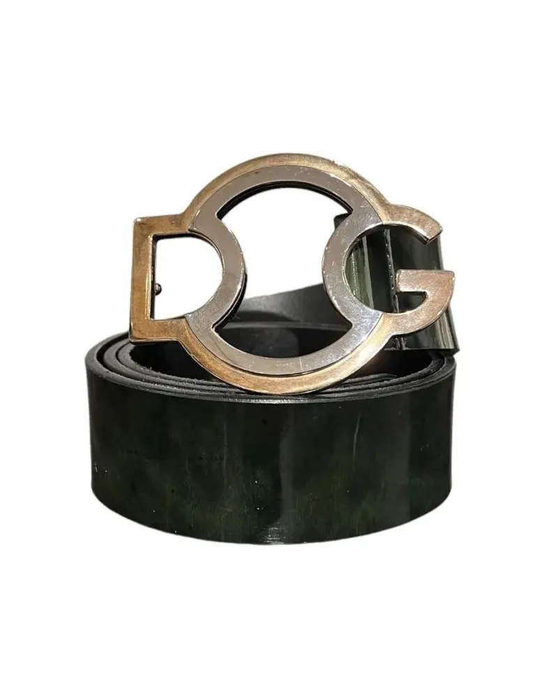Fendi Gürtel Green Logo Belt grün Grün