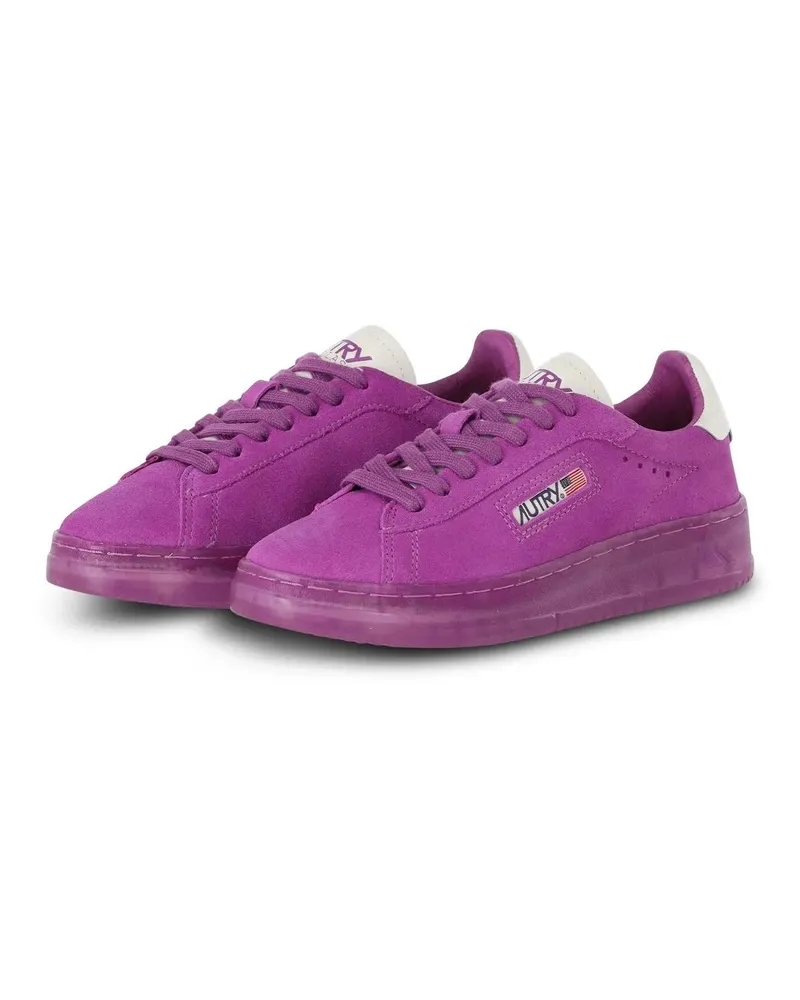 AUTRY Low-Top Sneaker Sneaker aus Veloursleder violett Violett