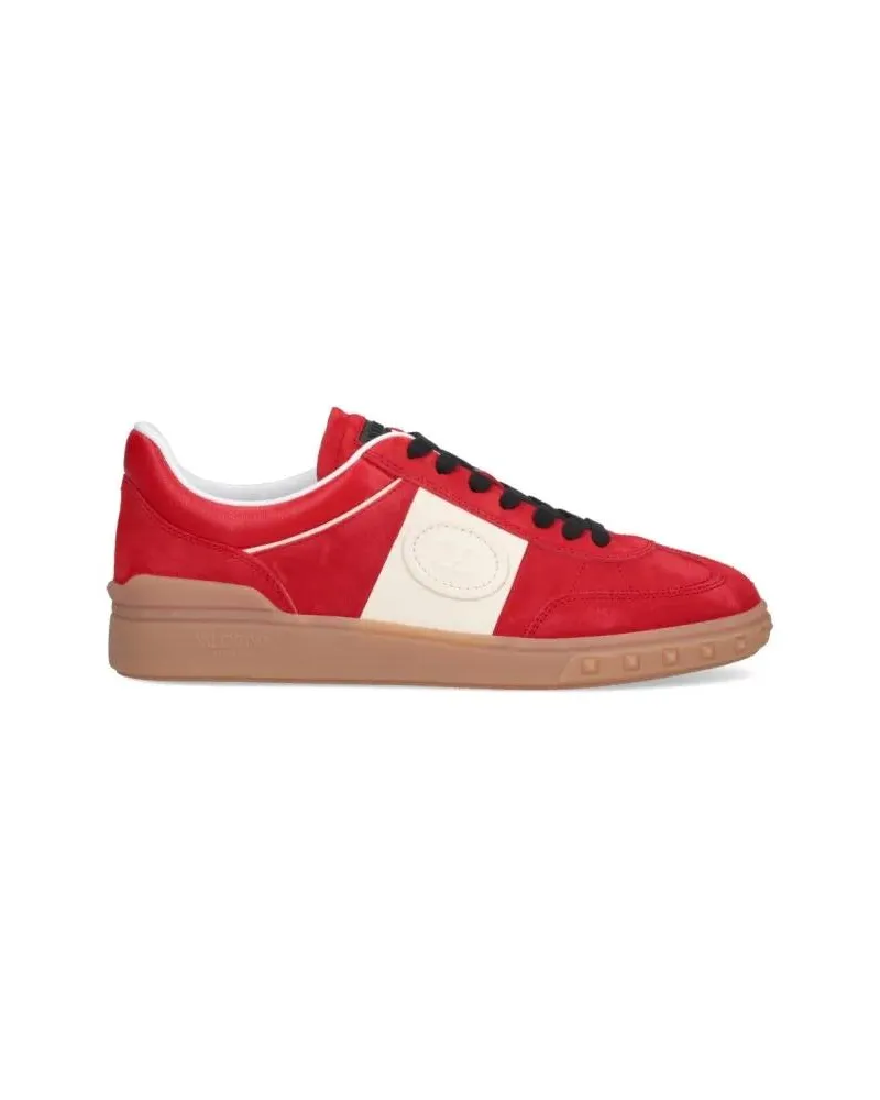 Valentino Garavani Low-Top Sneaker "Upvillage" Low-Top Sneakers – Red rot Rot