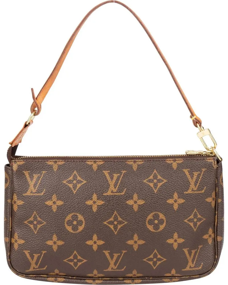 Louis Vuitton Crossbody Bags  Canvas Monogram Pochette Accessoire braun Braun