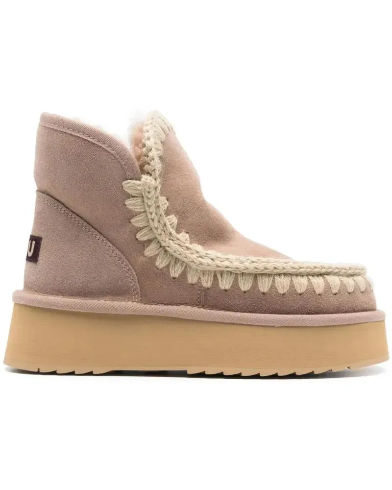 Mou Stiefel Mini Eskimo Platform Boot braun Braun