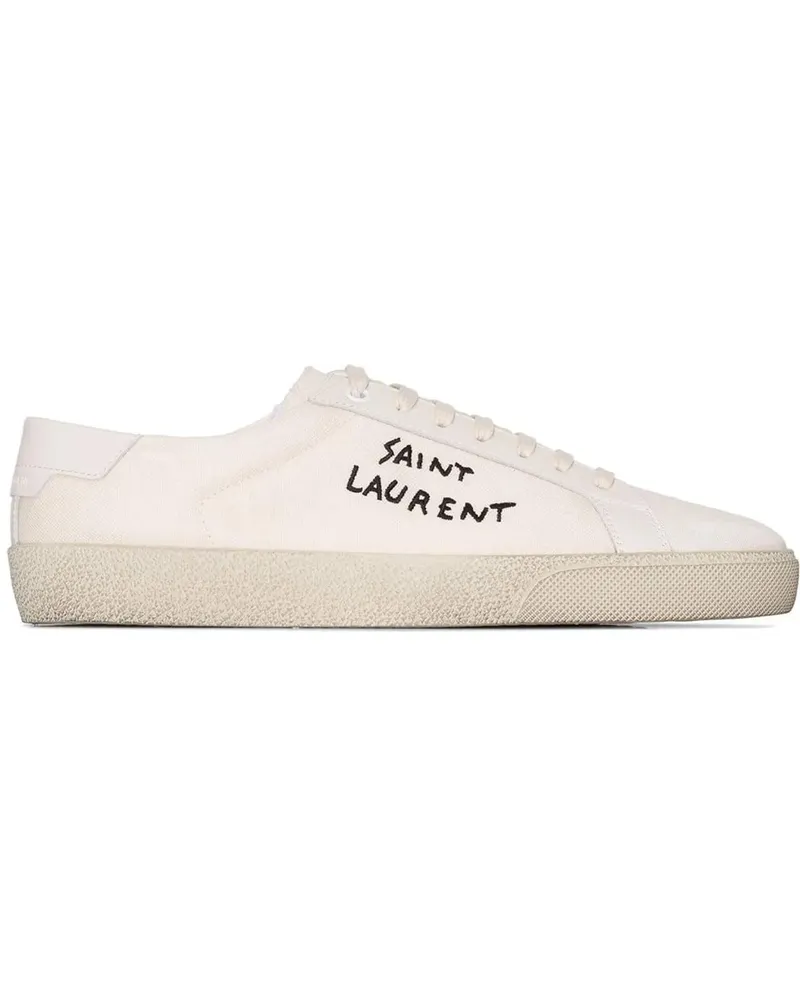 Saint Laurent Low-Top Sneaker Sneakers White weiß Weiß