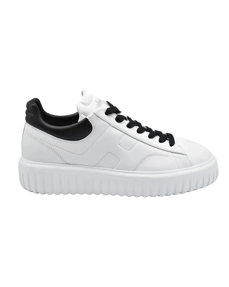 Hogan Low-Top Sneaker Sporty Accents And Chunky Sole Sneakers weiß Weiß